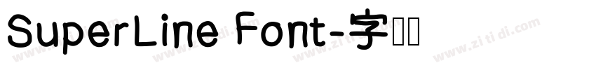 SuperLine Font字体转换